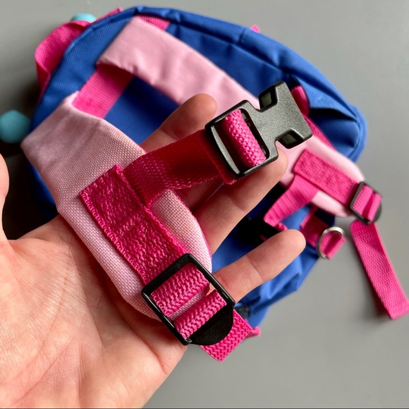 Skip Hop Pink & Purple Butterfly Toddler Backpack - Picture 4 of 9